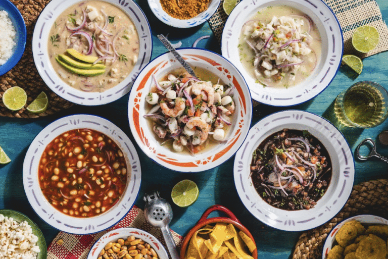ceviches gastronomía costa ecuador